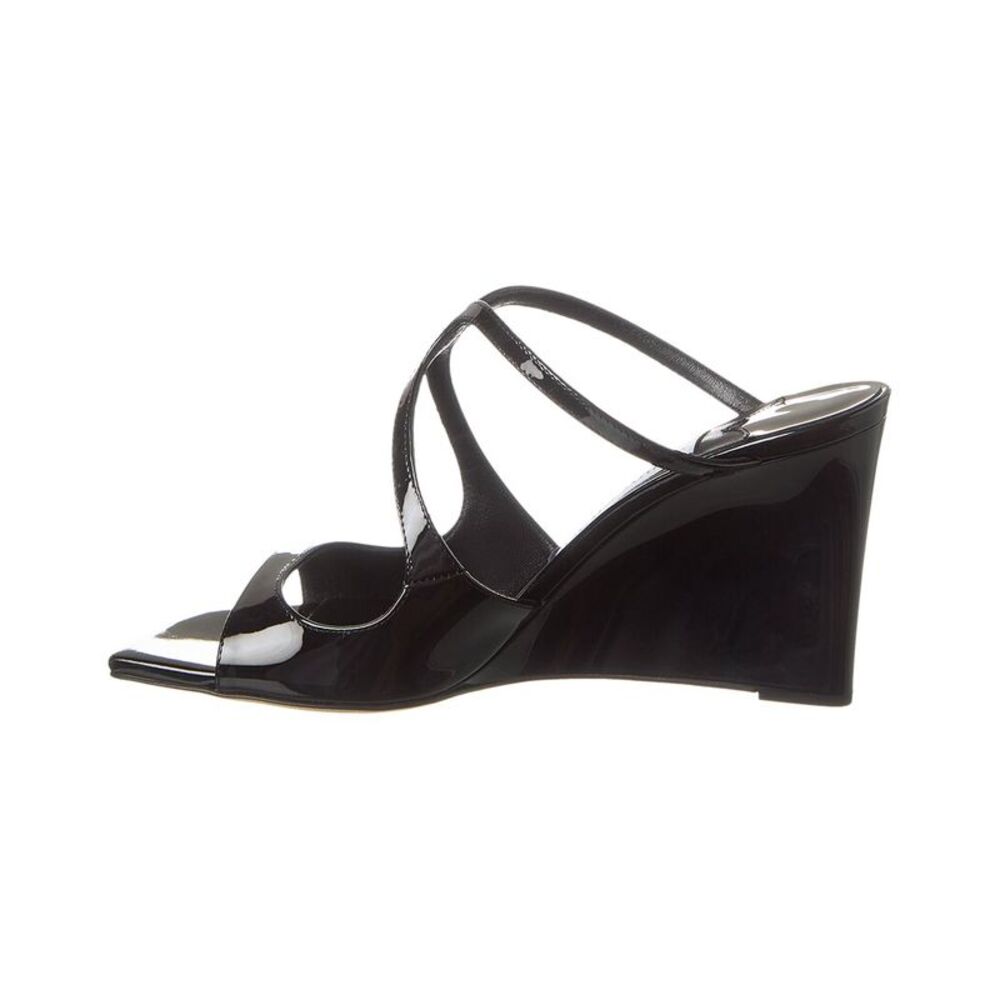 Jimmy Choo Anise 85 Patent Wedge Sandal - Picture 2 of 5